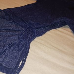 Womens top size large dark blue